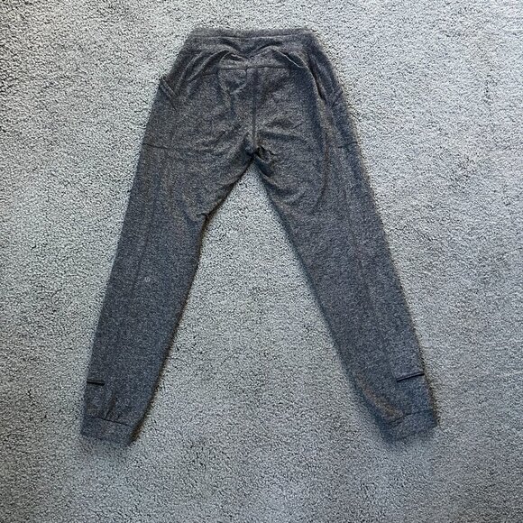 LULULEMON Base Runner Pant III -Battleship Heathered Black - Jogger - Size 4 - Picture 4 of 12